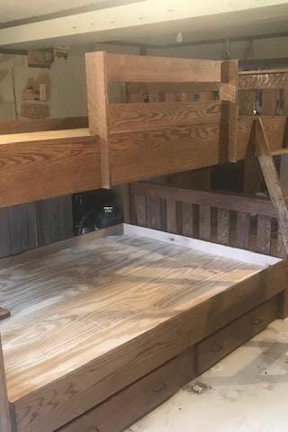 Queen over Queen Bunk Beds
