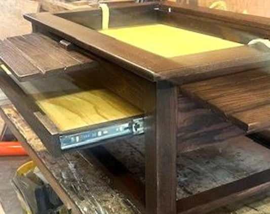 Made to order Custom Tables for Puzzles, storage or display.